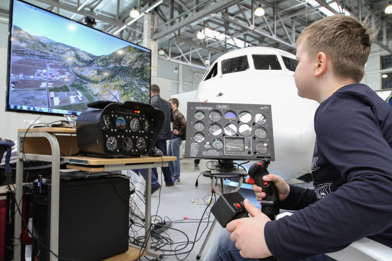 cyborg x joystick flight simulator 2020